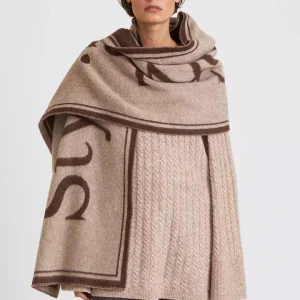 Thalia scarf – Beige/brown