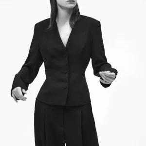 Briar Blouse crepe – Black