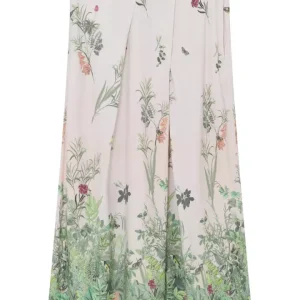 Mabell, midi+ pleated skirt – Pastel pink