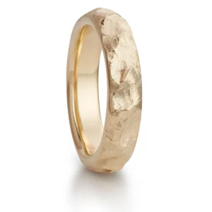 Fjell ring i gult gull, herre