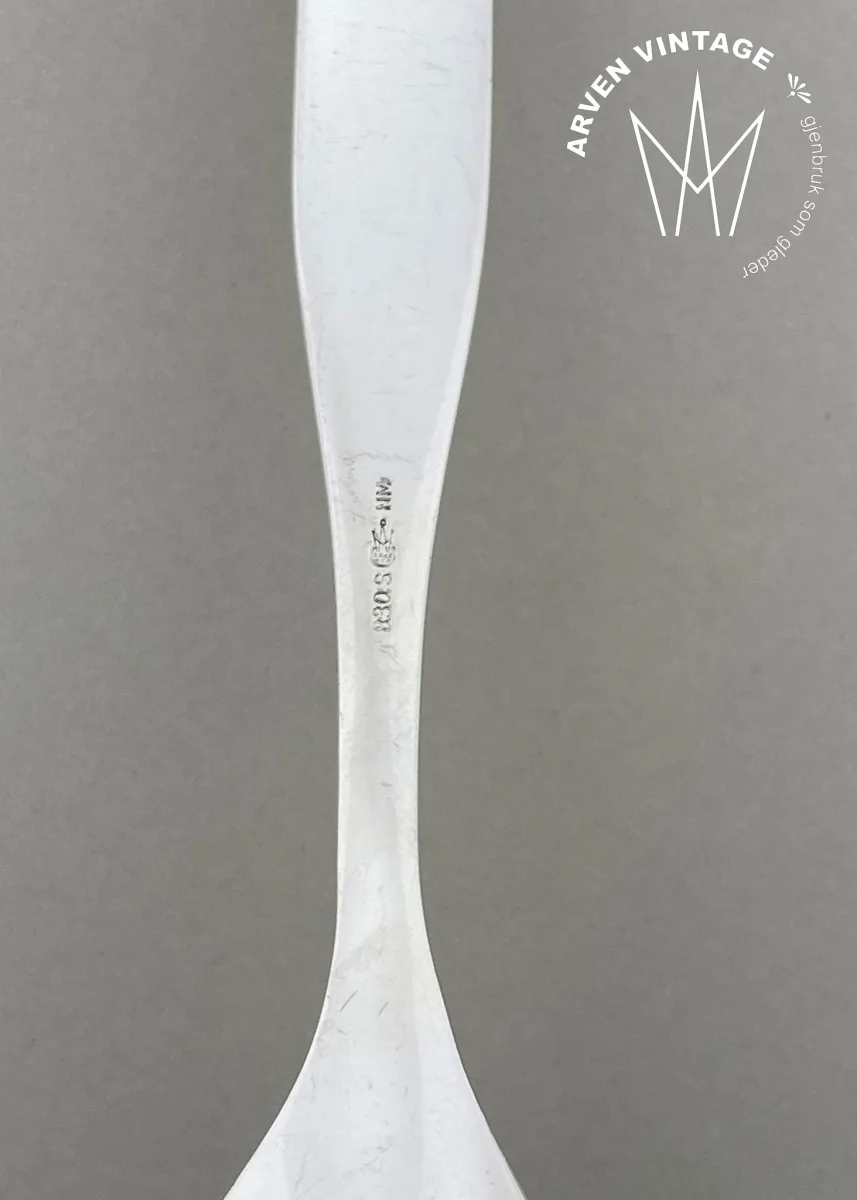 Vintage Aase anretningsskje - Image 4