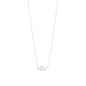 Serpent Silver Necklace
